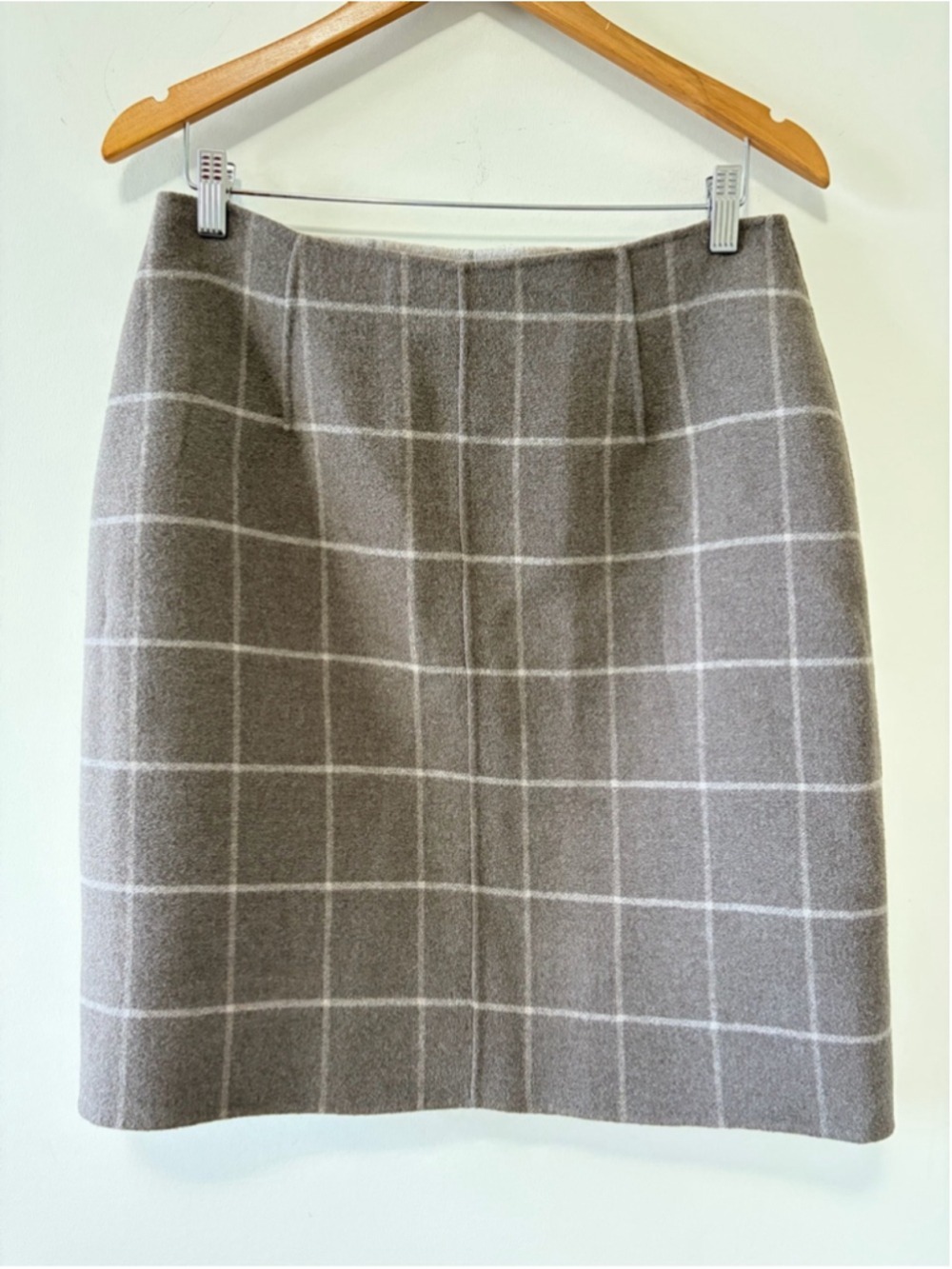 Vintage 90’s Pendleton 100% Merino Wool Wrap Skirt Size 12 - Picture 3 of 8